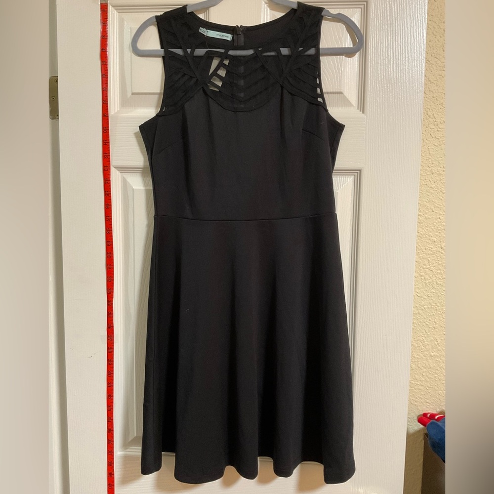 Maurices Black Sleeveless Midi Dress